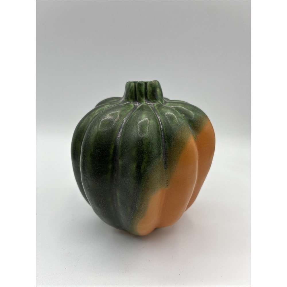 Patricia Garrett Studio Art Pottery Squash Vase 4.5".